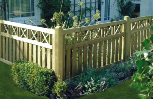 Wooden Garden Fencing Wakefield